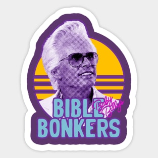 Baby Billy's Bible Bonkers Sunset Sticker